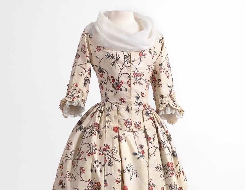 Historic Chintz Floral Dress Patterns