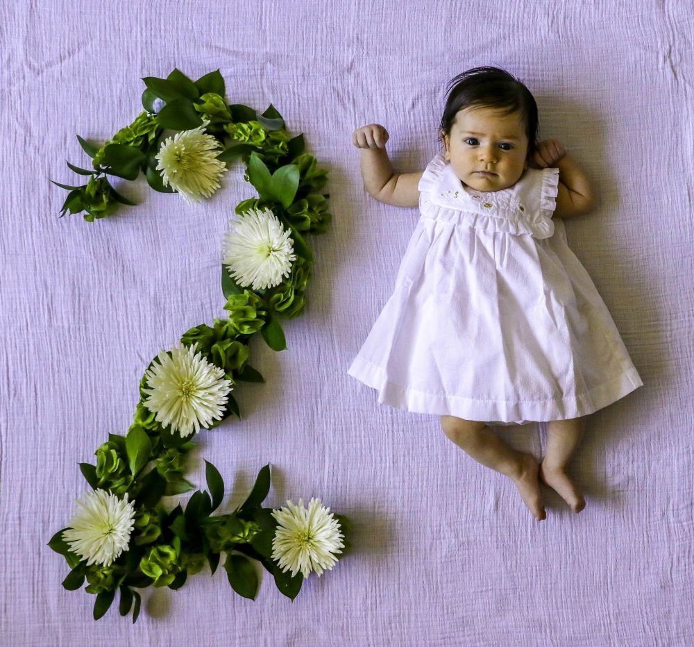 How To Create Your Baby S 1st Year Keepsake Flower Calendar How To Create Your Baby S 1st Year Keepsake Flower Calendar